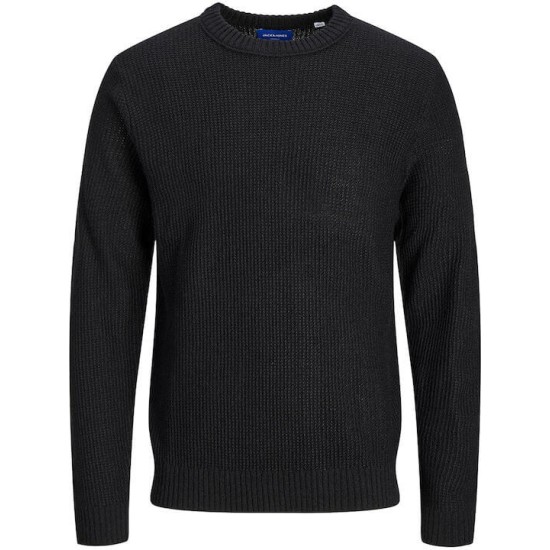 JACK&JONES 12243116 BLACK ΠΛΕΚΤΟ