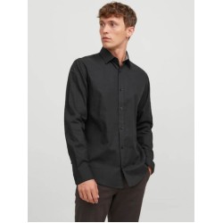 JACK&JONES 12239027 BLACK SHIRT COMFORT FIT