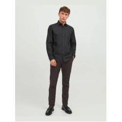 JACK&JONES 12239027 BLACK SHIRT COMFORT FIT