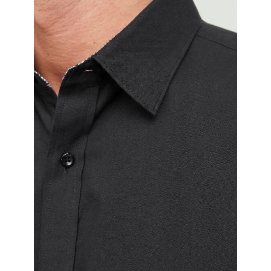 JACK&JONES 12239027 BLACK SHIRT COMFORT FIT