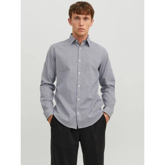 JACK&JONES 12239027 NAVY BLAZER SHIRT COMFORT FIT