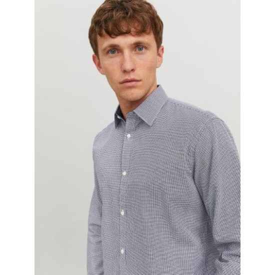 JACK&JONES 12239027 NAVY BLAZER SHIRT COMFORT FIT