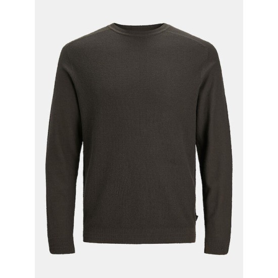 JACK&JONES 12240711 KHAKI Λεπτό Πουλόβερ 