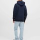 JACK&JONES 12242543 NAVY Printed Hoodie 