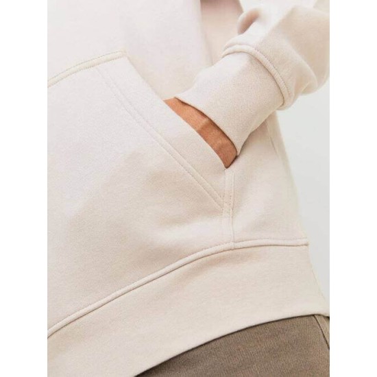 JACK&JONES 12241687 MOONBEAM ΦΟΥΤΕΡ ΜΕ ΚΟΥΚΟΥΛΑ