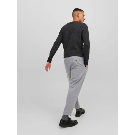 JACK&JONES 12242212 Grey Παντελόνι Chino Regular Fit