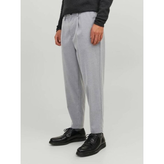 JACK&JONES 12242212 Grey Παντελόνι Chino Regular Fit