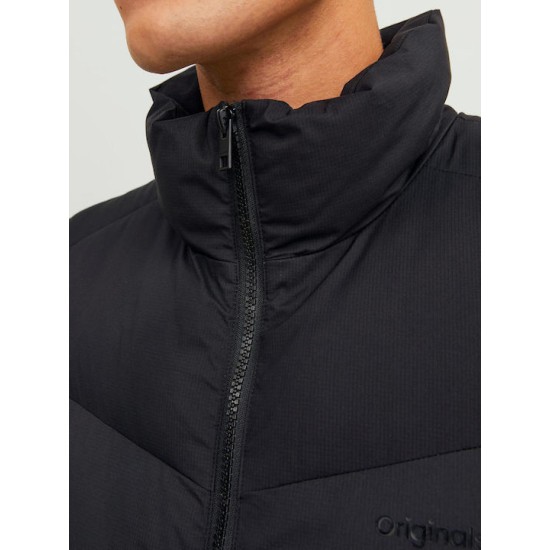 JACK&JONES 12238853 BLACK Ανδρικό Αμάνικο 