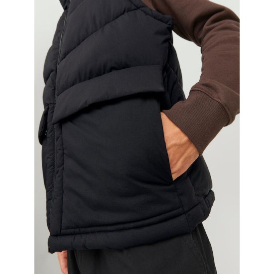 JACK&JONES 12238853 BLACK Ανδρικό Αμάνικο 