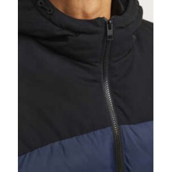 JACK&JONES 12260428 NAVY BLAZER Ανδρικό puffer με κουκούλα