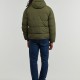 JACK&JONES 12259850 OLIVE NIGHT Ανδρικό puffer με κουκούλα