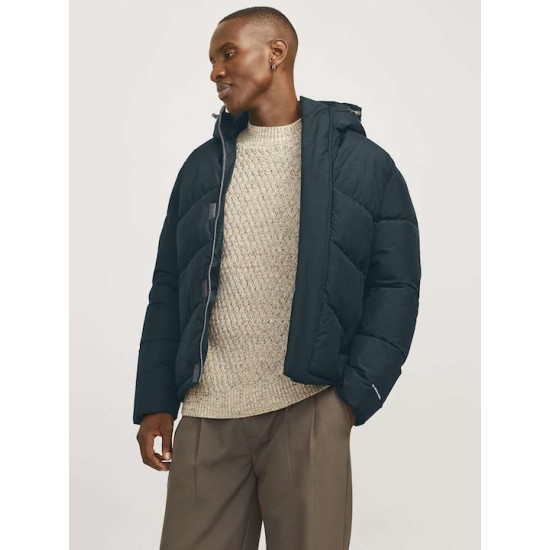 JACK&JONES 12259850 MAGICAL FOREST Ανδρικό puffer με κουκούλα