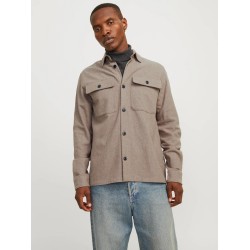 JACK&JONES 12263645 GREIGE Ανδρικό πανωφόρι 