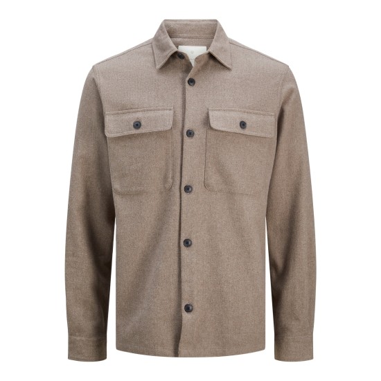 JACK&JONES 12263645 GREIGE Ανδρικό πανωφόρι 