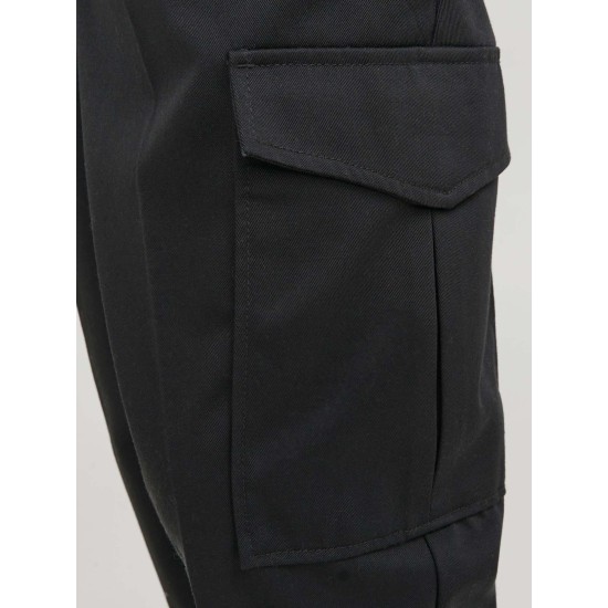 Αντρικό παντελόνι cargo jACK&JONES 122473558 BLACK