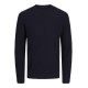 JACK&JONES 12259647 NAVY Λεπτό Πουλόβερ 