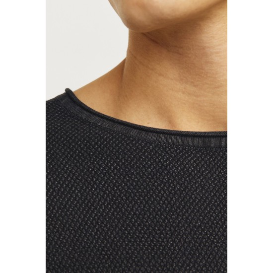 Αντρικό πουλόβερ JACK&JONES 12260832 BLACK