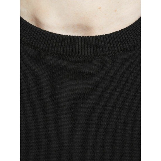 JACK&JONES 12137190 BLACK Ανδρικό πουλόβερ 