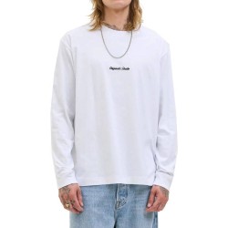 JACK&JONES 12282895 WHITE Ανδρικό βαμβακερό λεπτό