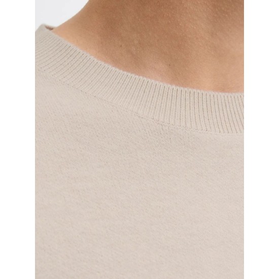 JACK&JONES 12259649 SILVER MELANGE Ανδρικό Πλεκτό