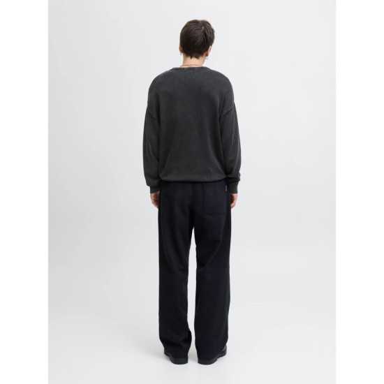 JACK&JONES 12278902 BLACK Ανδρικό Πλεκτό 