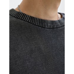 JACK&JONES 12278902 BLACK Ανδρικό Πλεκτό 