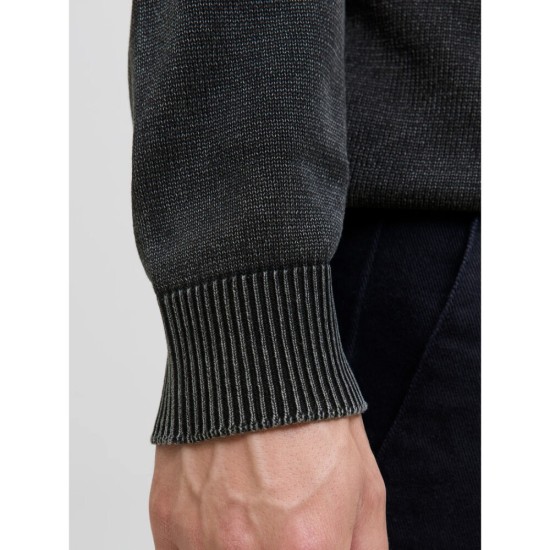 JACK&JONES 12278902 BLACK Ανδρικό Πλεκτό 