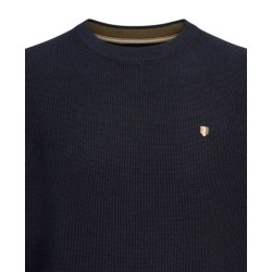 JACK&JONES 12284353 NAVY Ανδρικό πουλόβερ 