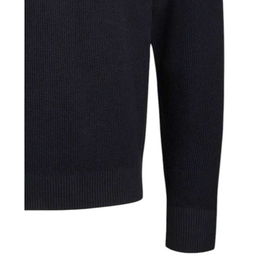 JACK&JONES 12284353 NAVY Ανδρικό πουλόβερ 