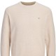 JACK&JONES 12284353 WHITECAP Ανδρικό πουλόβερ 