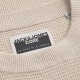 JACK&JONES 12283452 TAUPE Μπλούζα λαιμόκοψη πλεκτό 