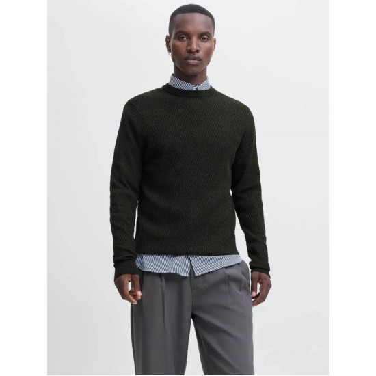 JACK&JONES 12283381 PEAT Ανδρικό Πλεκτό