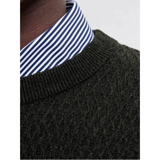 JACK&JONES 12283381 PEAT Ανδρικό Πλεκτό