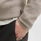 JACK&JONES 12283381 GREIGE Ανδρικό Πλεκτό