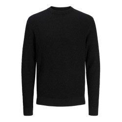 JACK&JONES 12283381 BLACK Ανδρικό Πλεκτό