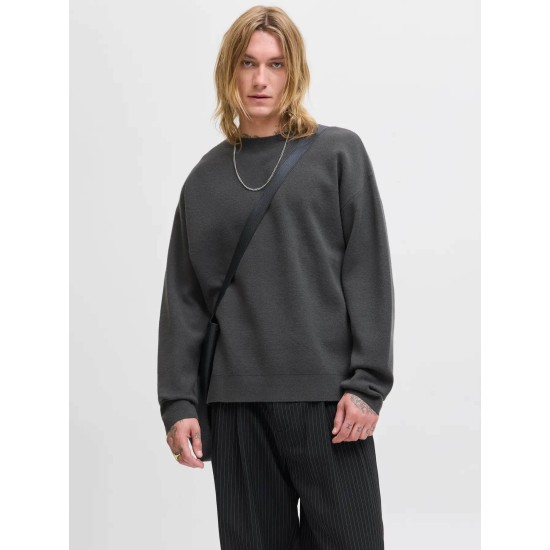 JACK&JONES 12259649 VOLCANIC ASH Ανδρικό Πλεκτό