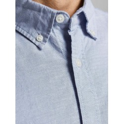 JACK&JONES 12182486 CASHMERE BLUE ΠΟΥΚΑΜΙΣΟ ΒΑΜΒΑΚΕΡΟ