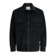 JACK&JONES 12282350 VOLCANIC ASH Overshirt Μακρυμάνικo Κοτλέ 