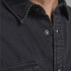 JACK&JONES 12138115 BLACK Ανδρικό τζιν πουκ΄άμισο 