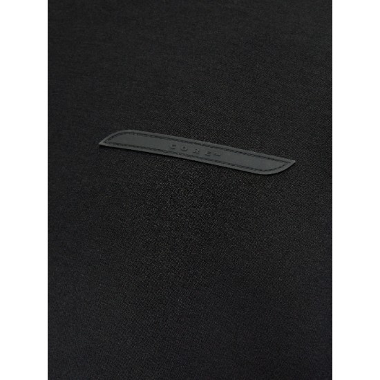 JACK&JONES 12282703 BLACK Ανδρική ζακέτα SCUBA ZIP 