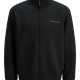 JACK&JONES 12282703 BLACK Ανδρική ζακέτα SCUBA ZIP 