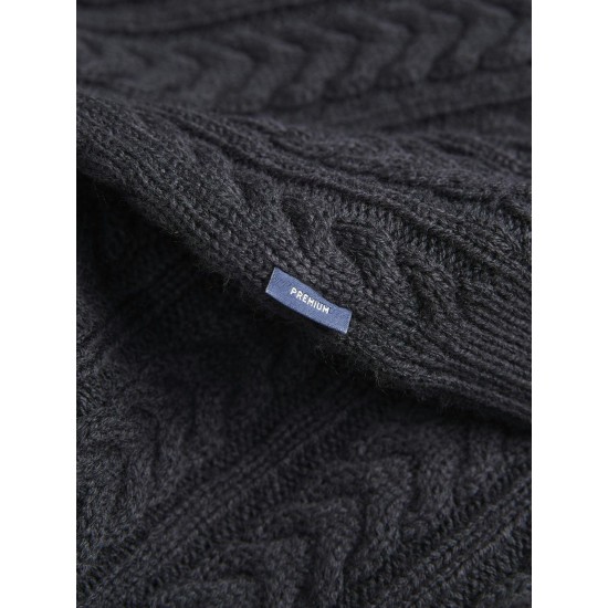 JACK&JONES 12283489 DARK NAVY Ζιβάγκο χοντρή πλέξη JACK&JONES 12283489 DARK NAVY Ζιβάγκο χοντρή πλέξη
