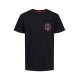 JACK&JONES 12222339 BLACK T-shirt 