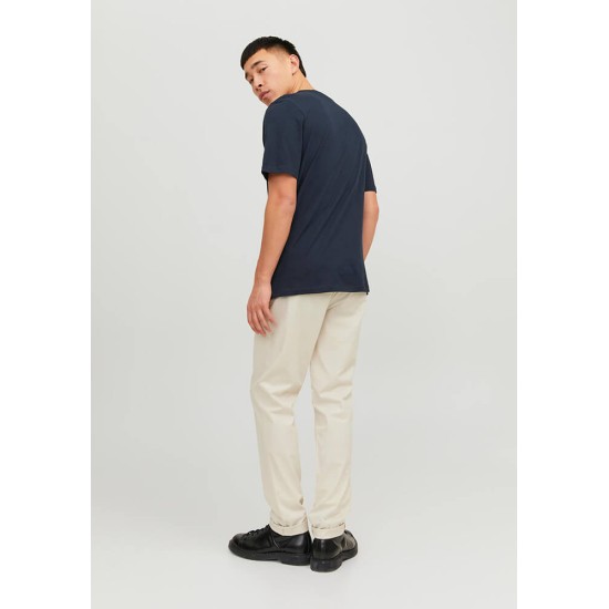 JACK&JONES 12229244 Moonbeam Ανδρικό Chino παντελόνι 