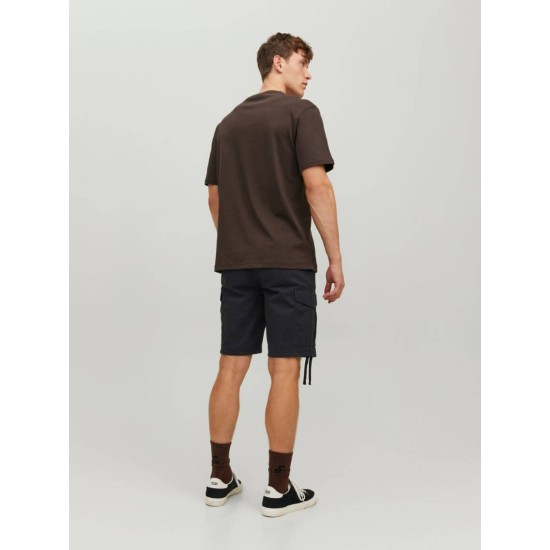 JACK&JONES 12229650 BLACK cargo βερμούδα