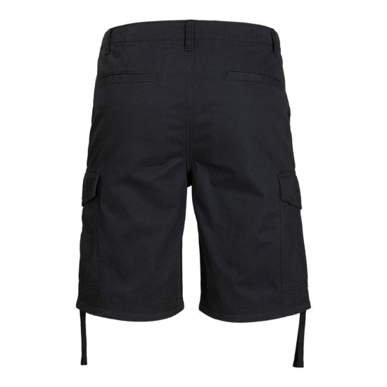 JACK&JONES 12229650 BLACK cargo βερμούδα