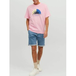JACK&JONES 12234214 Prism Pink T-shirt 