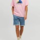 JACK&JONES 12234214 Prism Pink T-shirt 