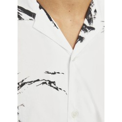 Ανδρικό Πουκάμισο Jack & Jones 12252948 BRIGHT WHITE Άσπρο