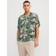 Ανδρικό κοντομάνικο πουκάμισο JACK&JONES 12250537 LAUREL WREATH